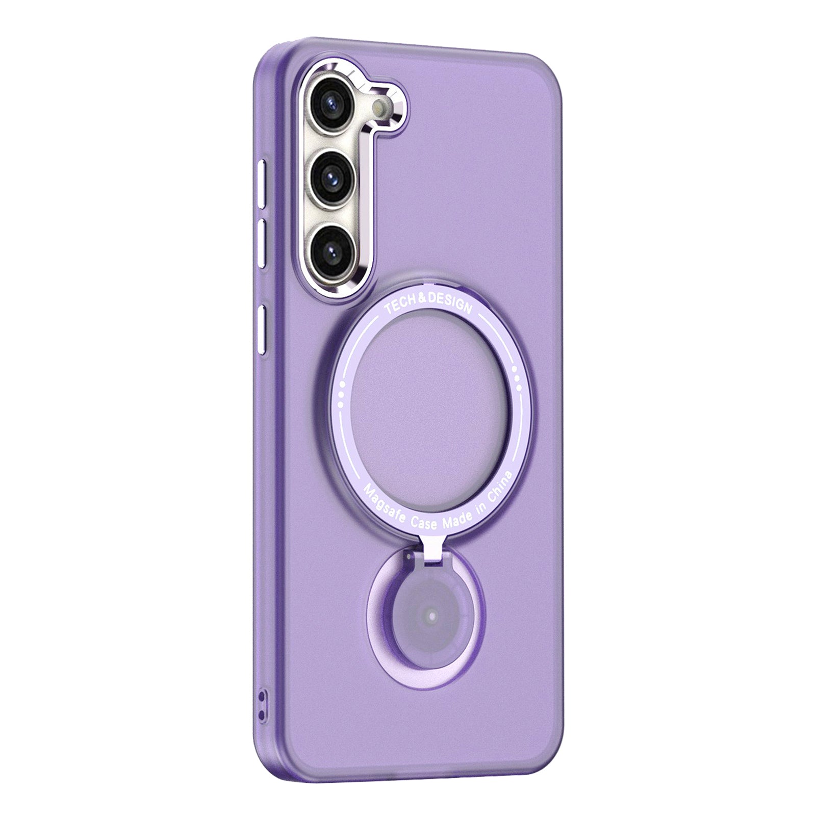 For Samsung Galaxy S23 Magnetic Ring Kickstand Phone Case Hard PC Back Cover Compatible with MagSafe For Samsung Galaxy S23 Magnetic Ring Kickstand Phone Case Hard PC Back Cover Compatible with MagSafe